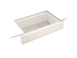 Kohler Cairn Undermount single-bowl farmhouse kitchen sink - Matte Black - image 4