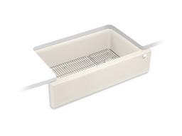 Cairn 34'' undermount single-bowl farmhouse kitchen sink with fluted design - image 11