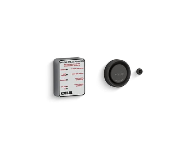 Kohler Invigoration Series Digital steam adapter kit - Matte Black