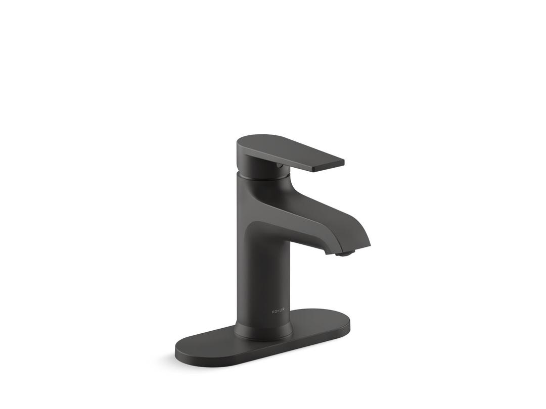 Single-handle bathroom sink faucet, 1.2 gpm - Matte Black by Kohler