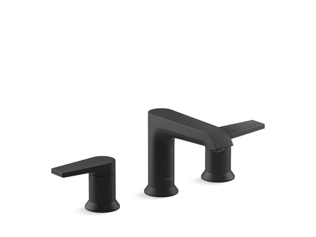 Kohler | Hint | Widespread Bathroom Sink Faucet - Matte Black