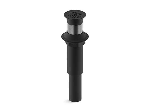 Kohler Decorative grid drain without overflow - Matte Black