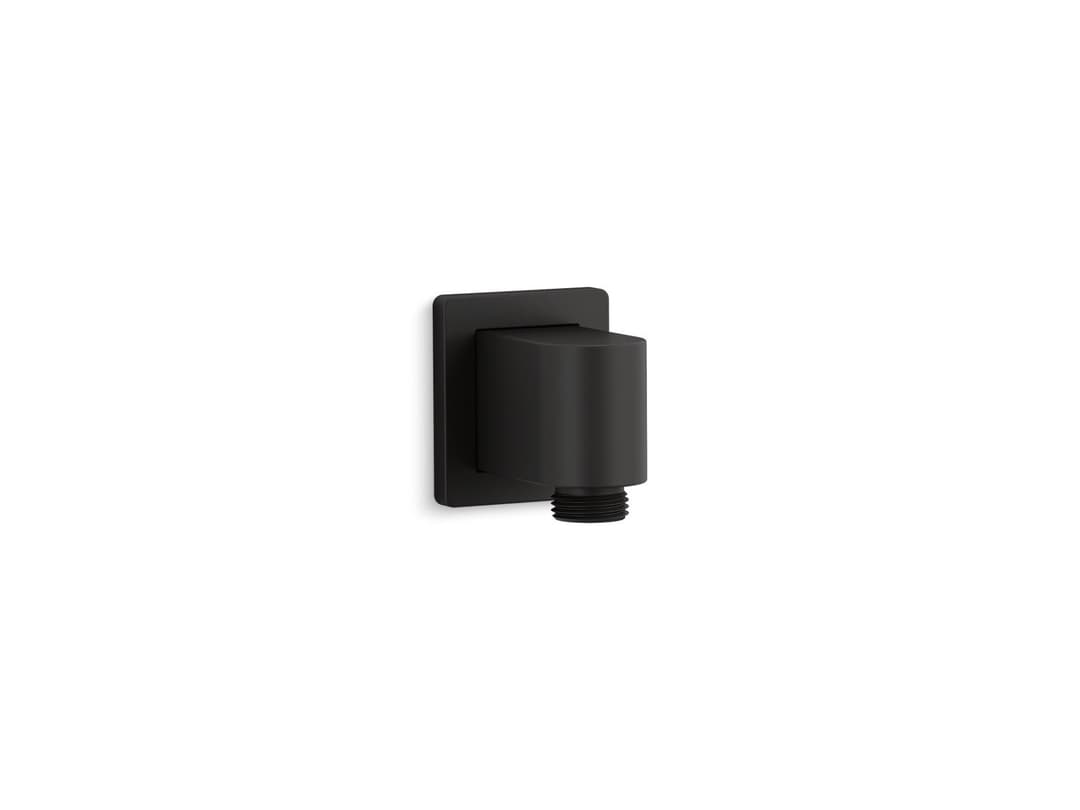 Kohler Awaken Wall-mount supply elbow - Matte Black by Kohler