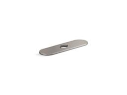 Kohler Tone Three-hole kitchen faucet escutcheon - Vibrant Brushed Moderne Brass - image 4