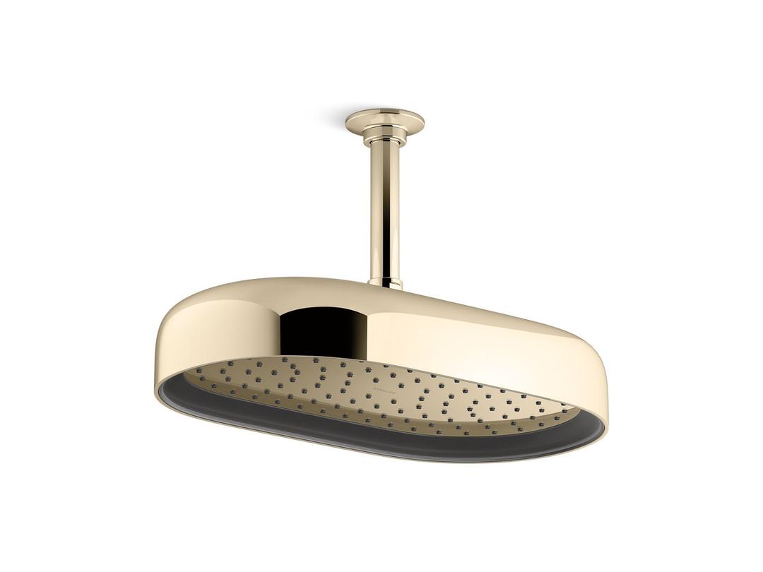 Kohler | Statement | Rainshower Shower Head - Vibrant French Gold by Kohler