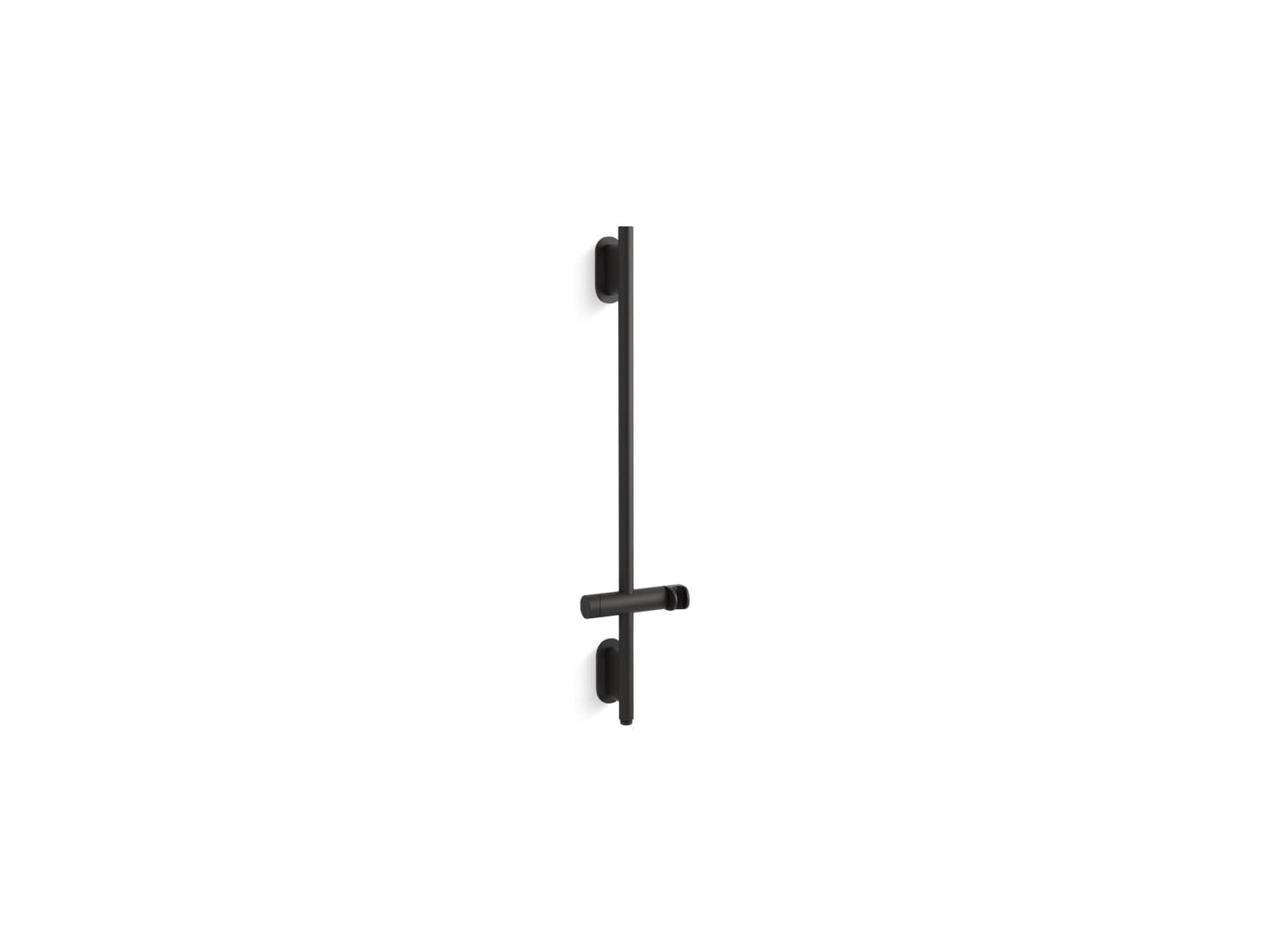 Kohler Statement 32'' deluxe slidebar with integrated water supply - Matte Black by Kohler