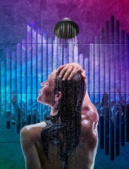 Kohler | Moxie | Shower Head With Wireless Speaker - Vibrant Brushed Nickel - image 4
