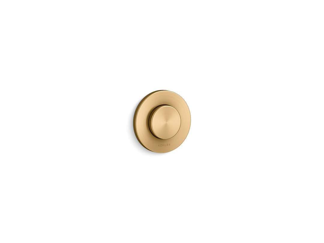 Kohler | Real Rain | Rainshower Shower Head - Vibrant Brushed Moderne Brass by Kohler