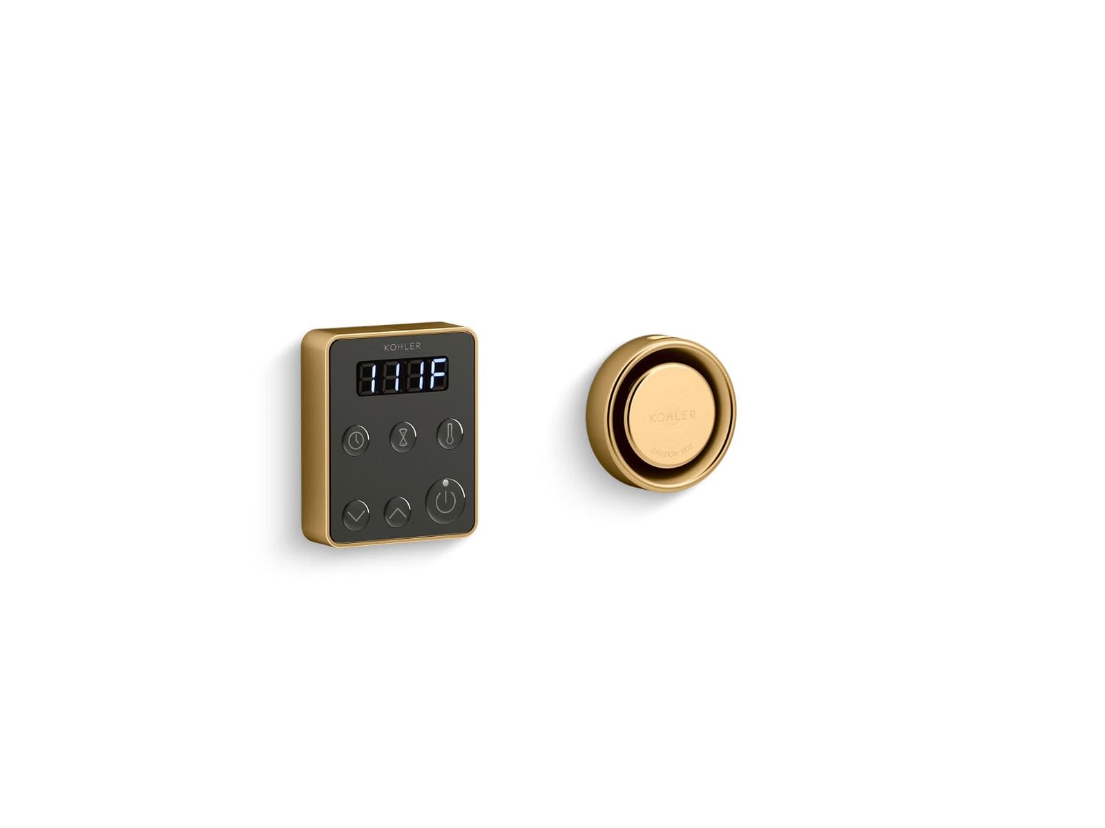 Kohler Invigoration Series Steam generator control kit - Vibrant Brushed Moderne Brass by Kohler