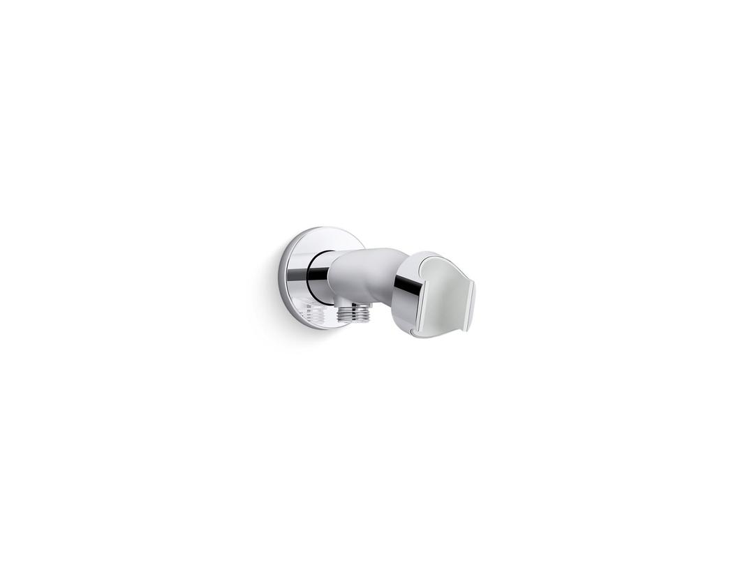 Kohler Statement VES Wall-mount handshower holder and supply elbow - Polished Chrome by Kohler