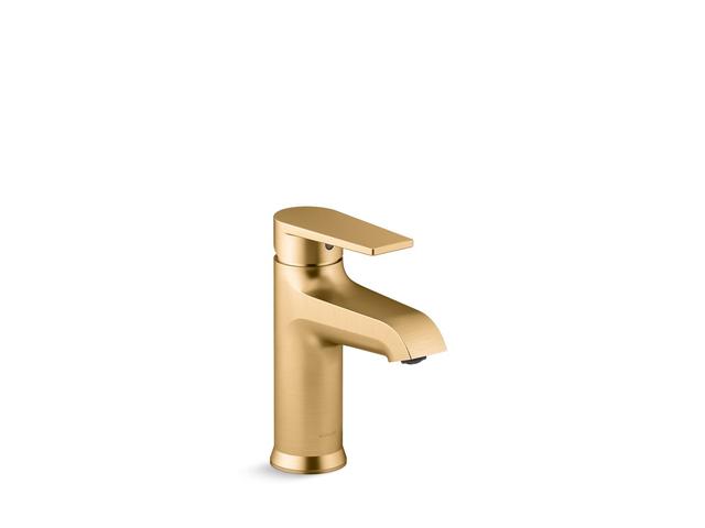 Hint Single-Handle Bathroom Sink Faucet 1.2 GPM - Vibrant Brushed Moderne Brass