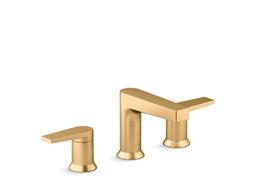 Kohler | Taut | Widespread Bathroom Sink Faucet - Vibrant Brushed Nickel - image 2