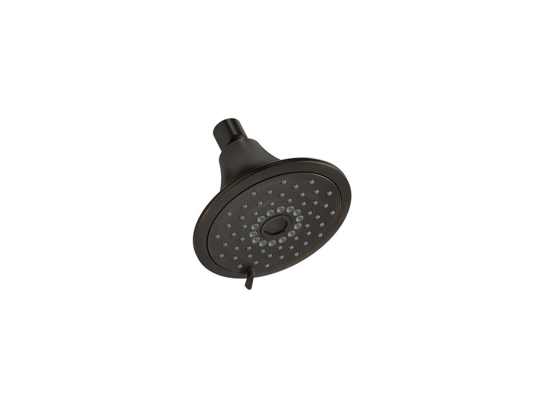 Kohler Forte 2.5 gpm multifunction showerhead with Katalyst air-induction technology - Vibrant French Gold by Kohler