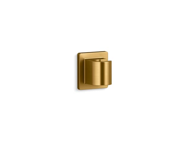Kohler Awaken Fixed wall holder - Vibrant Brushed Moderne Brass