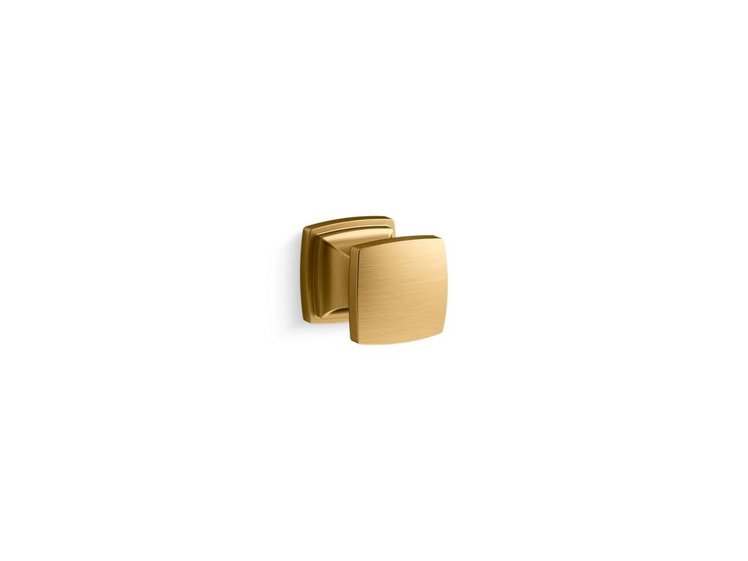 Kohler Riff Cabinet knob - Vibrant Brushed Moderne Brass by Kohler