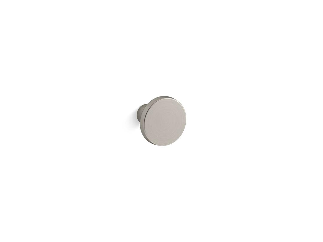 Kohler ToneE Cabinet knob - Vibrant Brushed Nickel by Kohler