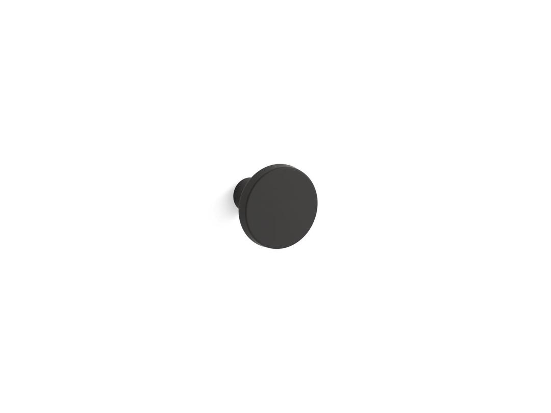Kohler ToneE Cabinet knob - Matte Black by Kohler