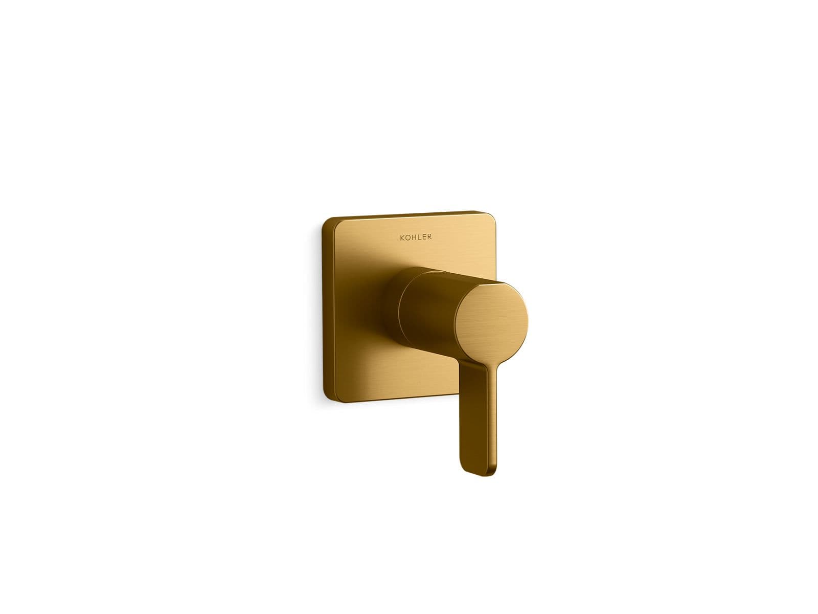 Kohler Parallel Transfer valve trim - Vibrant Brushed Moderne Brass by Kohler