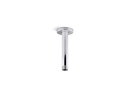 Kohler Statement 6'' ceiling-mount single-function rainhead arm and flange - Vibrant Polished Nickel - image 2