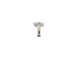 Kohler Statement 3'' ceiling-mount single-function rainhead arm and flange - Vibrant Polished Nickel - image 1