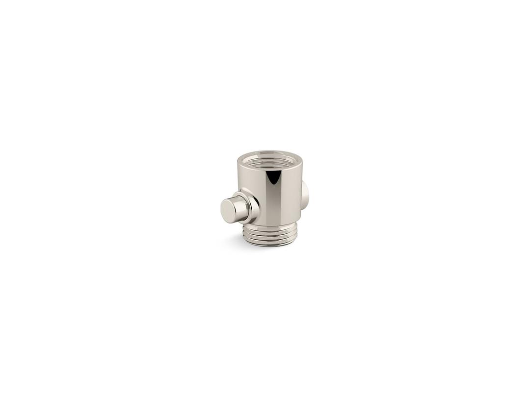 Kohler Statement ADA handshower hose adapter - Vibrant Polished Nickel by Kohler