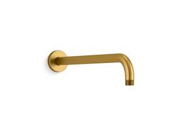 Kohler Statement 15-1/2'' wall-mount single-function rainhead arm and flange - Vibrant Brushed Nickel - image 3