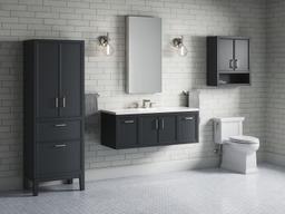 Winnow 48'' bathroom vanity cabinet with sink and quartz top - image 25