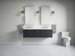 Winnow 60'' bathroom vanity cabinet with sinks and quartz top - image 21