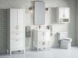 Winnow 24'' bathroom vanity cabinet with sink and quartz top - image 17