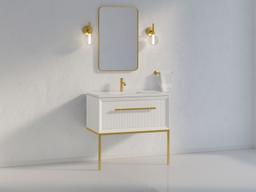 Kohler | Enivo | Vanity Foot - Brushed Brass - image 3