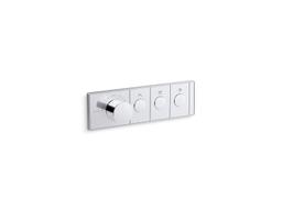 Anthem Three-outlet recessed mechanical thermostatic valve control - image 2