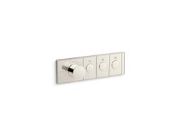 Anthem Three-outlet recessed mechanical thermostatic valve control - image 3