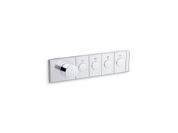 Anthem Four-outlet recessed mechanical thermostatic valve control - image 2