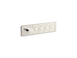 Anthem Four-outlet recessed mechanical thermostatic valve control - image 3