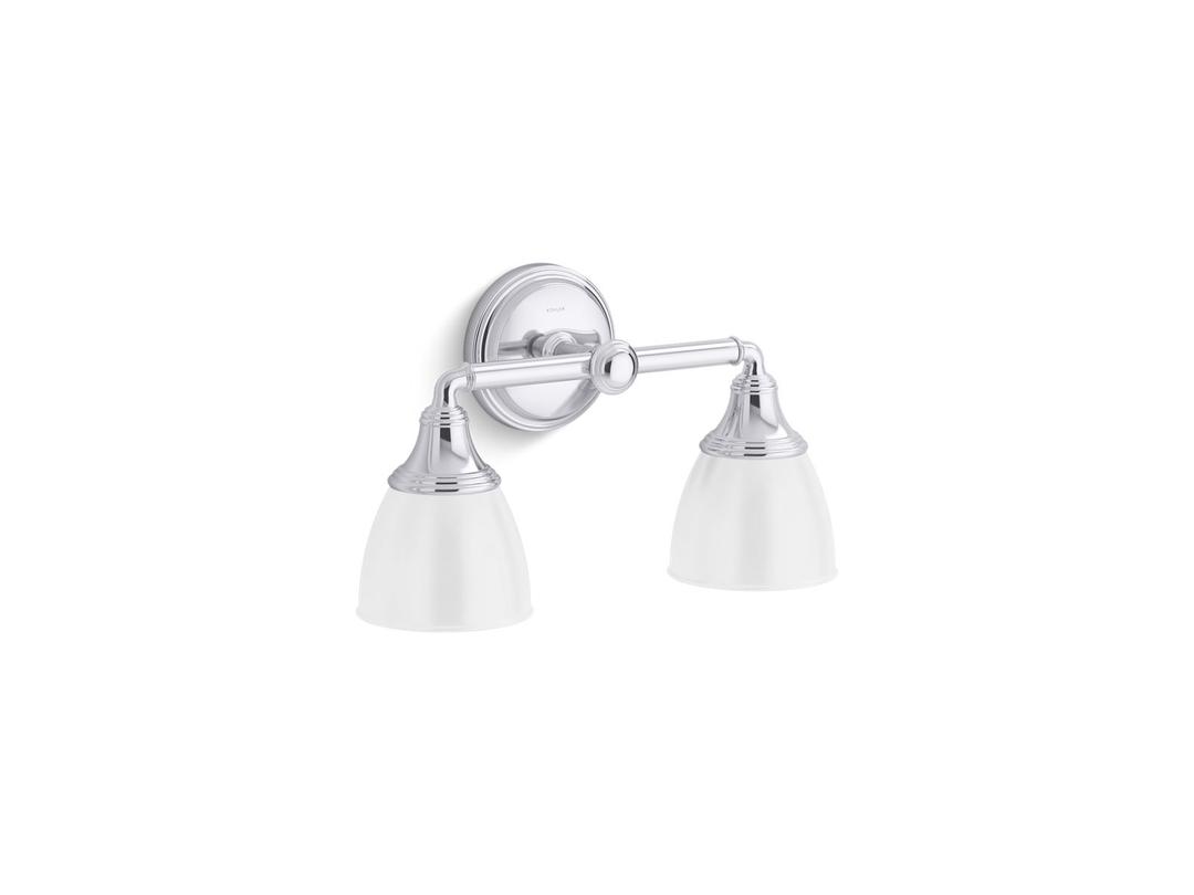 Devonshire Two-light sconce by Kohler