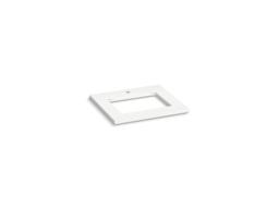 Silestone 25'' quartz vanity top with rectangular cutout - image 1