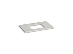 Silestone 37'' quartz vanity top with rectangular cutout - image 4