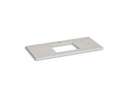 Silestone 49'' quartz vanity top with rectangular cutout - image 2