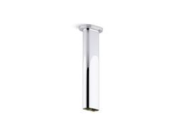 Statement 10'' ceiling-mount two-function rainhead arm and flange - image 1
