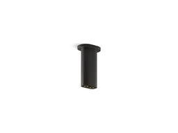 Kohler Statement 5'' ceiling-mount two-function rainhead arm and flange - Vibrant Titanium - image 4