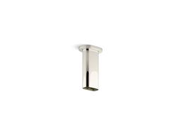 Kohler Statement 5'' ceiling-mount two-function rainhead arm and flange - Vibrant Polished Nickel - image 1
