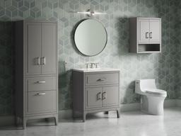 Seer 30'' bathroom vanity cabinet with sink and quartz top - image 18