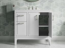 Seer 36'' bathroom vanity cabinet with sink and quartz top - image 15