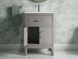 Seer 24'' bathroom vanity cabinet with sink and quartz top - image 20