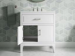 Seer 30'' bathroom vanity cabinet with sink and quartz top - image 22