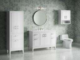 Seer 48'' bathroom vanity cabinet with sink and quartz top - image 16