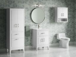 Seer 24'' bathroom vanity cabinet with sink and quartz top - image 15