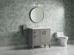 Seer 36'' bathroom vanity cabinet with sink and quartz top - image 24