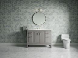 Seer 48'' bathroom vanity cabinet with sink and quartz top - image 18