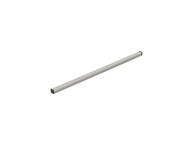 Kohler 1-1/4'' x 36'' linear drain grate with perforated pattern - Anodized Brushed Nickel